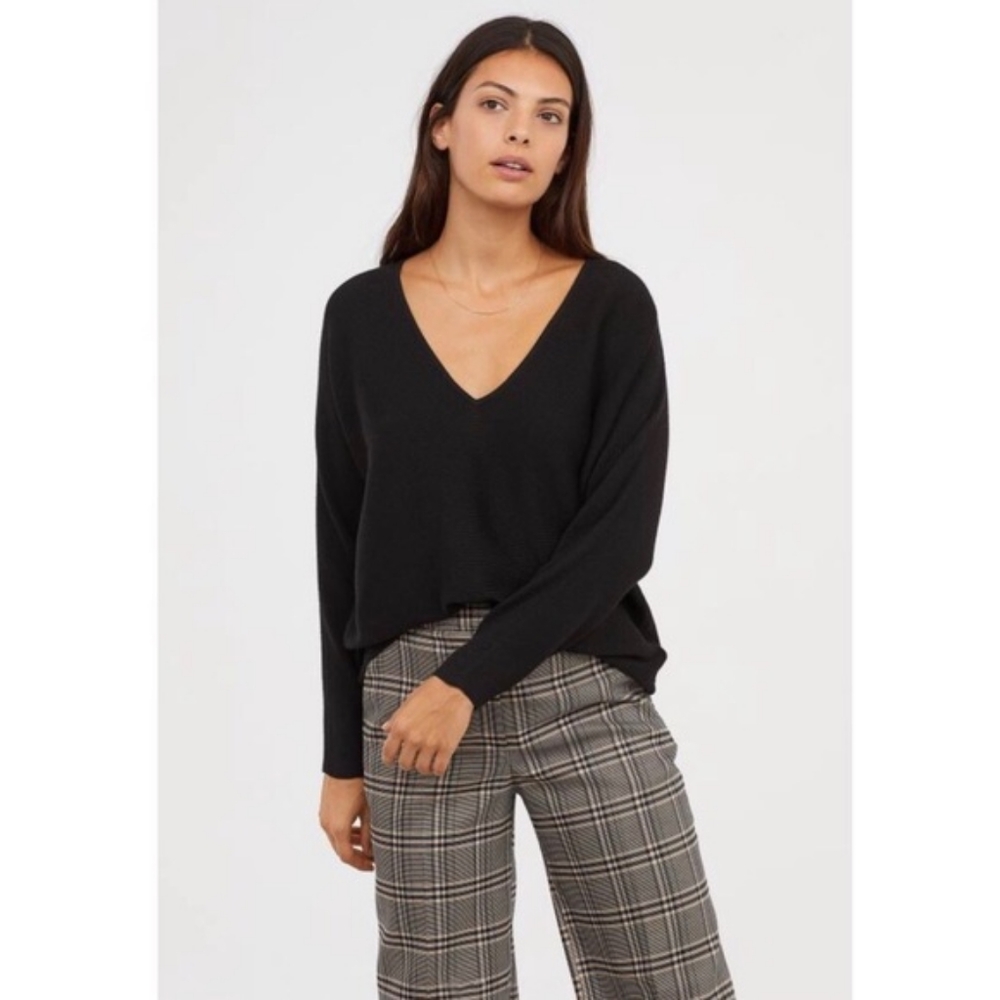 Baggy vneck sweater